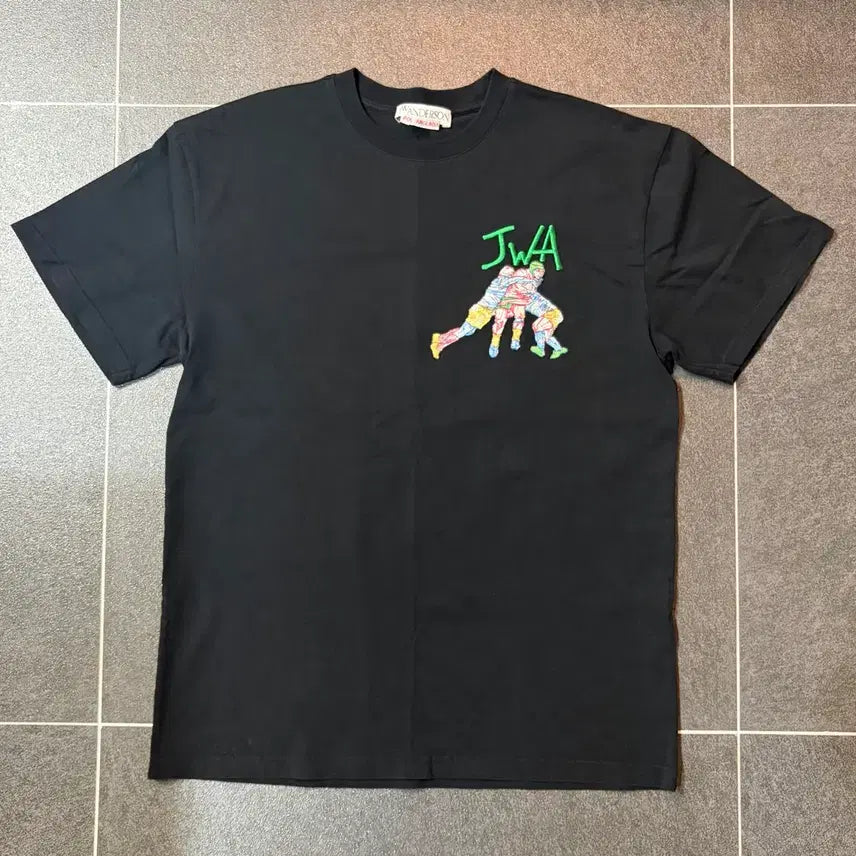 [BUNJANG] JW Anderson Black T-shirt / JW앤더슨 반팔