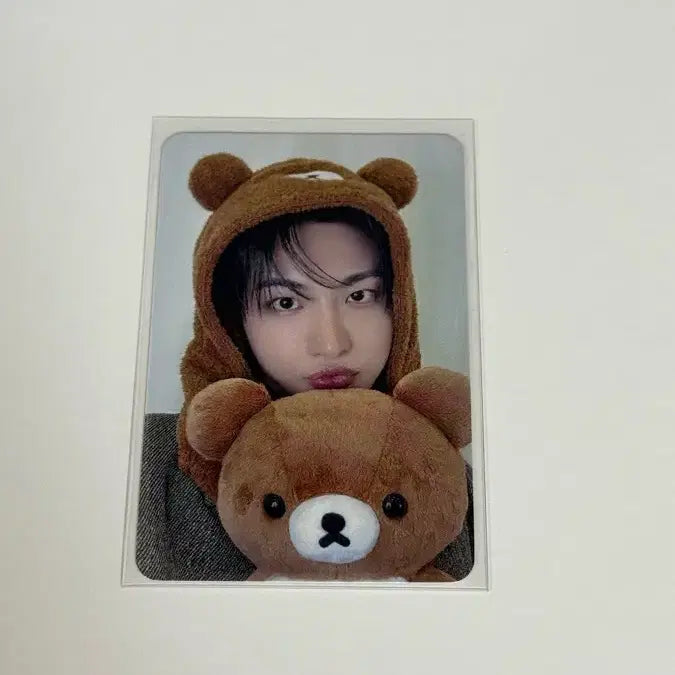 [BUNJANG] ATEEZ Seonghwa Photocard / 에이티즈 곰돌이 포카 성화