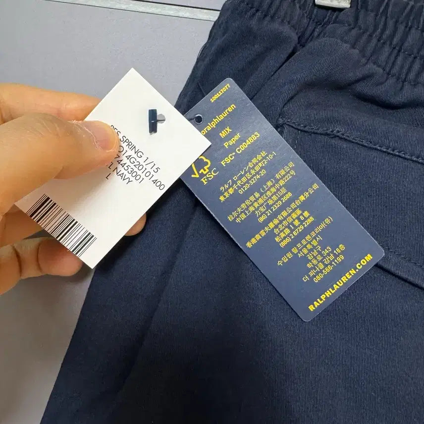 [BUNJANG] Polo Ralph Lauren Prepster Shorts Navy L / 새상품) 폴로 랄프로렌 프렙스터 반바지 L 네이비 큐알택