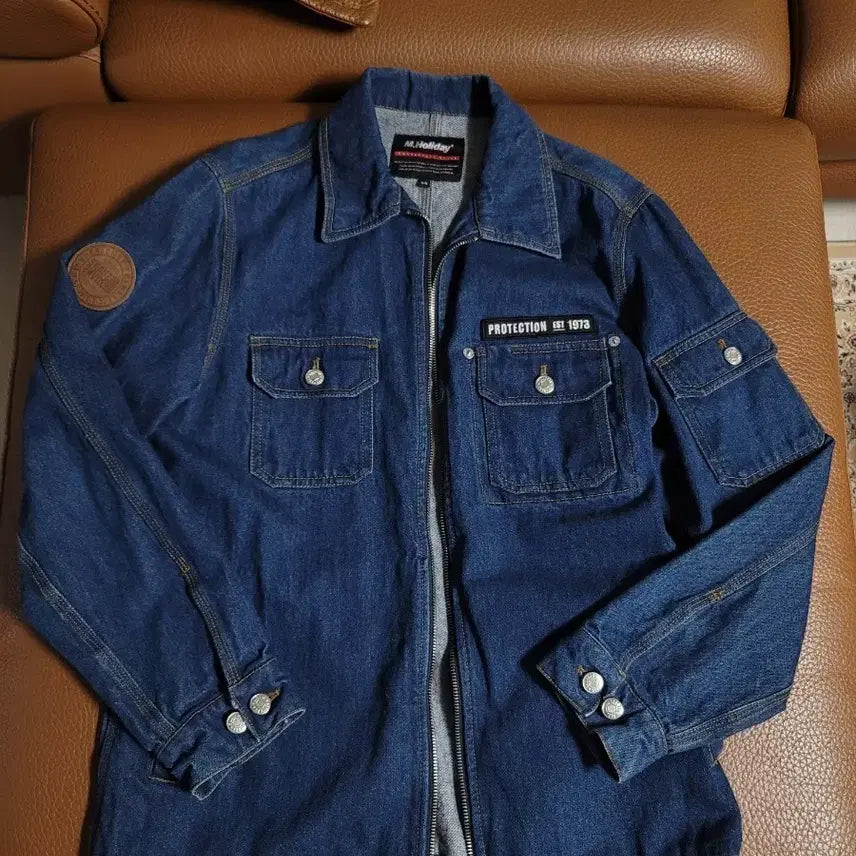 [SOLD OUT] M.Holiday 데님 블루종 자켓