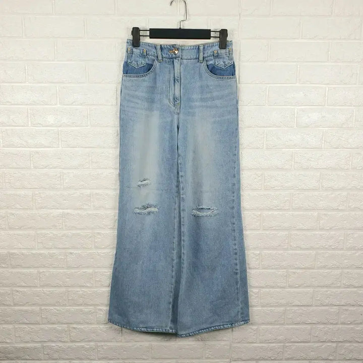 [BUNJANG] Ozweego Wide Denim Pants / [25]오즈세컨 와이드 데님 팬츠
