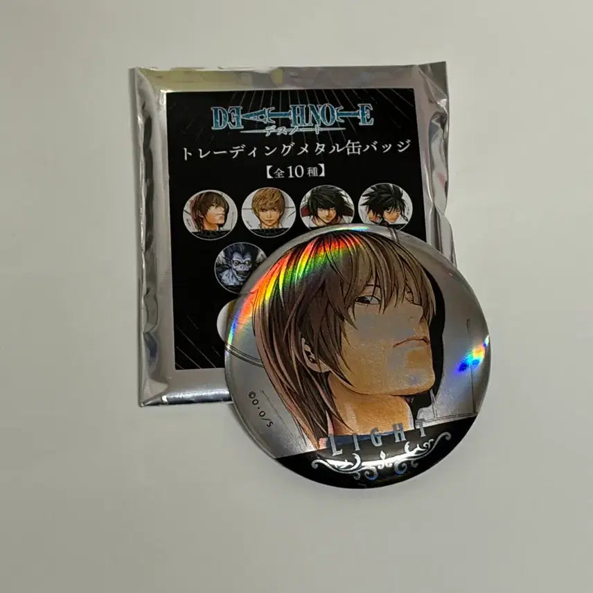 [BUNJANG] Death Note Light Yagami Can Badge / 데스노트 원화 캔뱃지 라이토