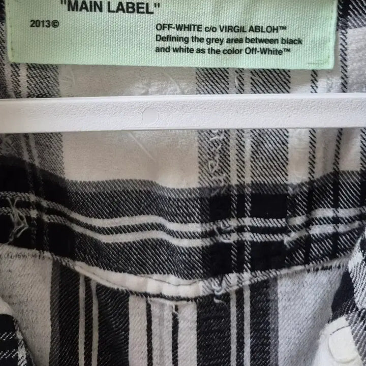 [BUNJANG] Off-White Checkered Shirt - L Oversized Fit / 오프화이트 체크 셔츠 L 오버핏 남녀공용