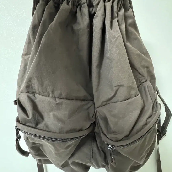 [BUNJANG] Polytelu 2-Pack Drawstring Bag Brown / 폴리테루 2pk 드로우 백 브라운