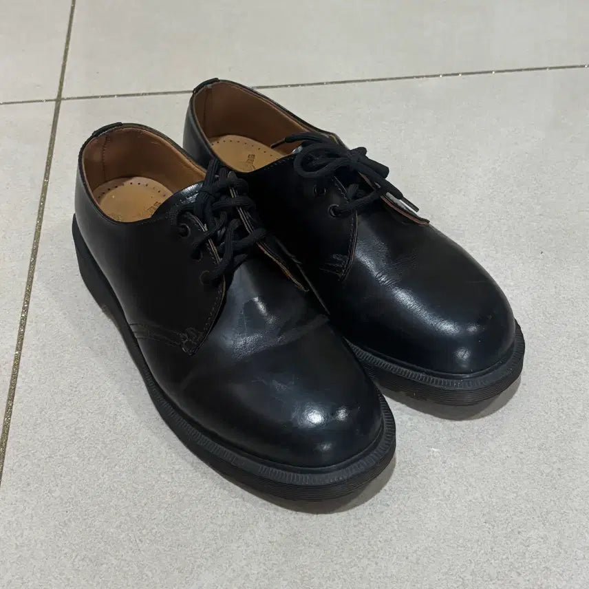 [BUNJANG] Dr. Martens 1461 Black UK6 Made in England Shoes / [250] 닥터마틴 1461 블랙 영국제조 UK6