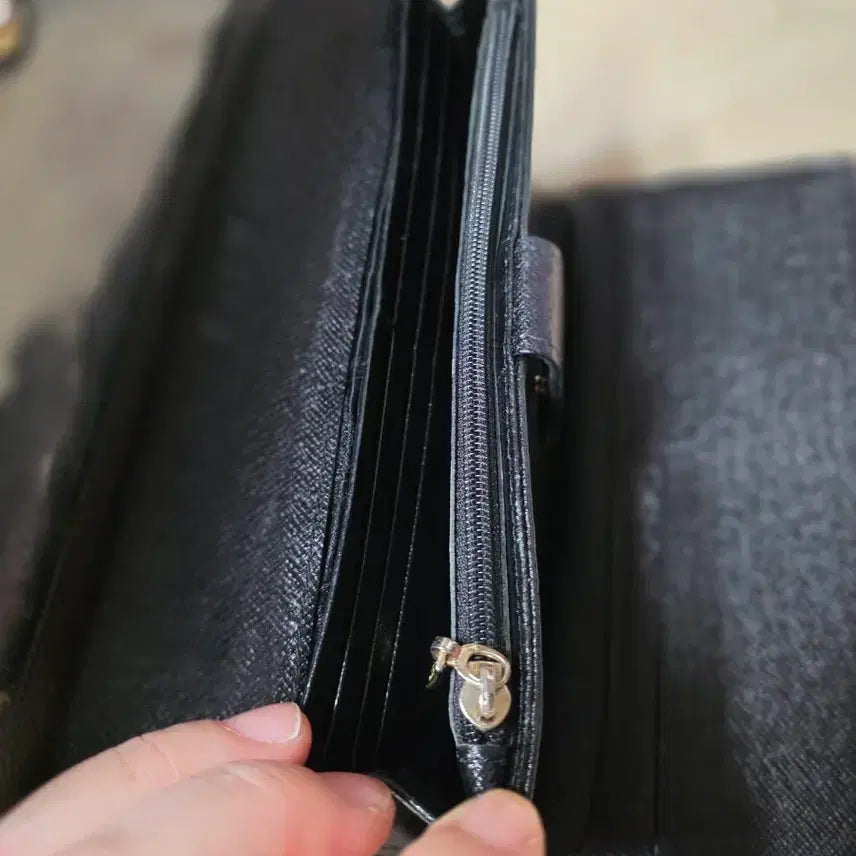 [BUNJANG] Daks Check Pattern Long Wallet / 닥스 체크 패턴 여성 장지갑