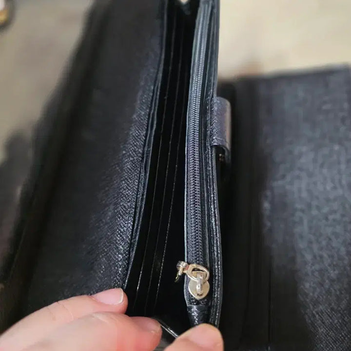 [BUNJANG] Daks Check Pattern Long Wallet / 닥스 체크 패턴 여성 장지갑