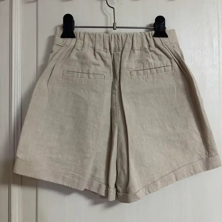 [BUNJANG] Ivory Linen Jacket and Shorts Set / 아이보리 린넨 자켓+반바지 세트
