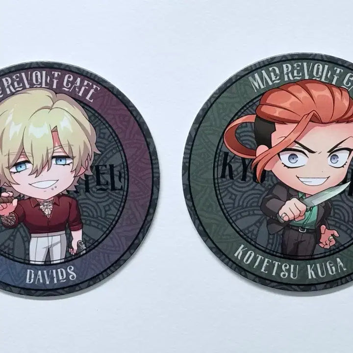 [BUNJANG] Human Bug University Davitz &amp; Kuga Coaster Set / 휴먼버그대학교 굿즈 다비츠&amp;쿠가