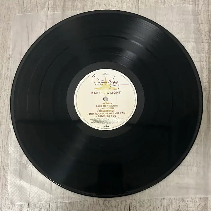 [BUNJANG] Brian May Back to the Light LP / Brian May lp