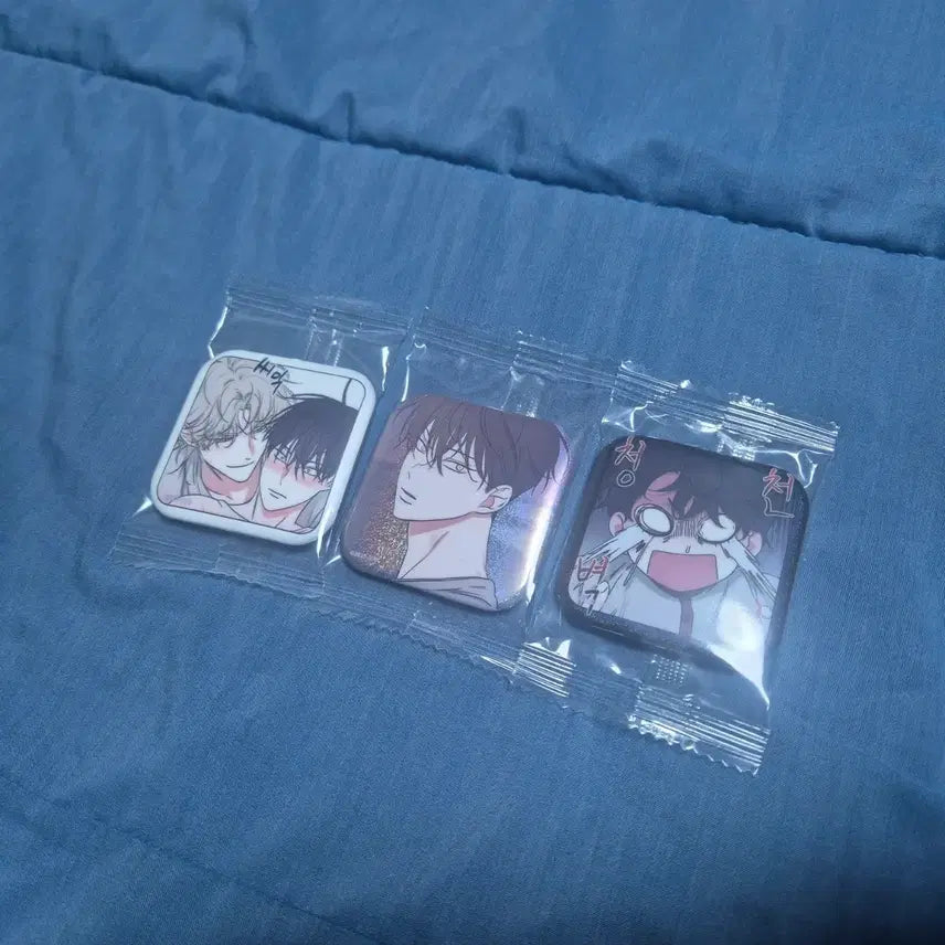 [BUNJANG] Noktal Night Collection Square Can Badge / 물가의 밤 컬렉션 사각 캔뱃지 판매합니다!