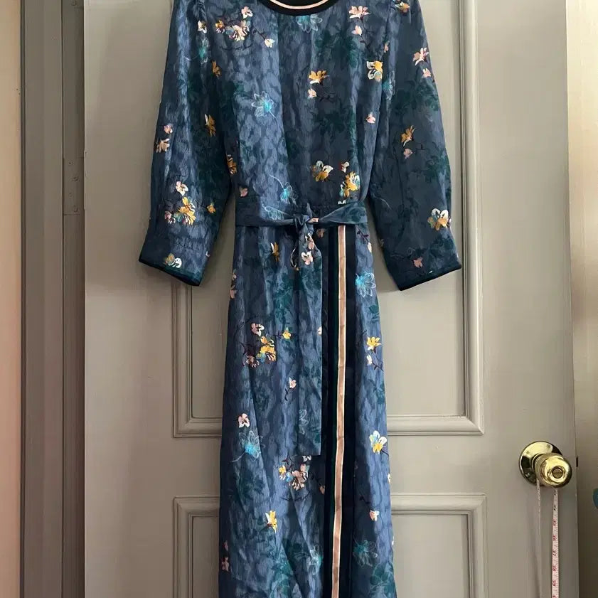 [BUNJANG] DEWL Flower Long Dress Size 66 / 듀엘 원피스 66사이즈