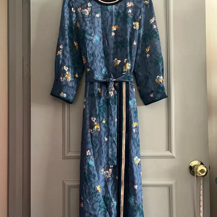 [BUNJANG] DEWL Flower Long Dress Size 66 / 듀엘 원피스 66사이즈