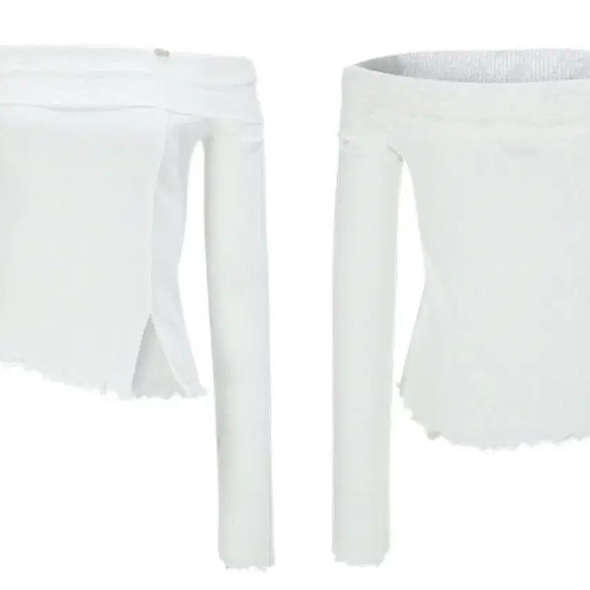 [SOLD OUT] 아이토브서울 lace off-shoulder top white