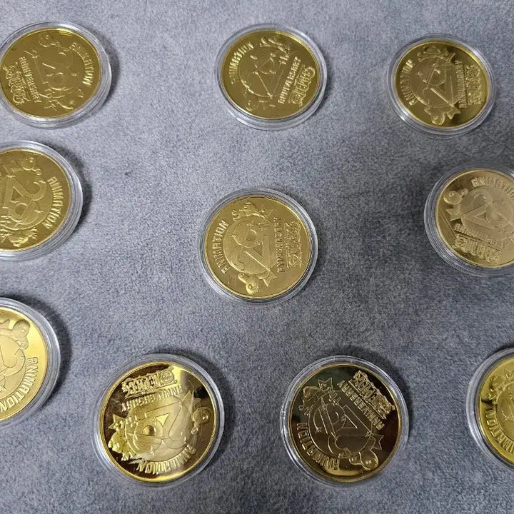 [BUNJANG] One Piece Character Coin Set (10 Pieces) / 원피스 캐릭터굿즈 세트 일괄