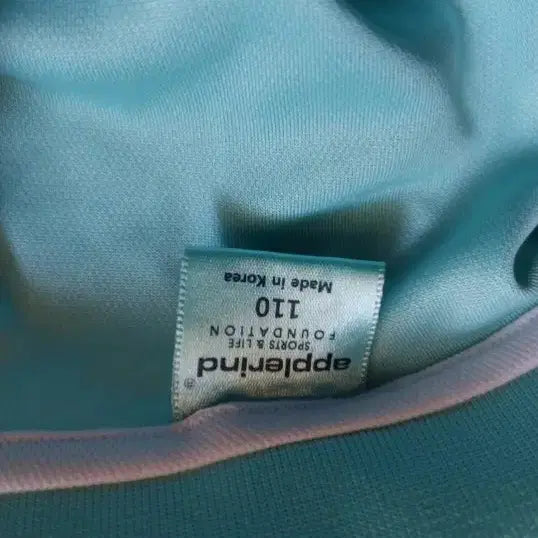 [BUNJANG] Applerind Mint Short Sleeve Polo Shirt / applerind 민트색 반팔 폴로 티셔츠