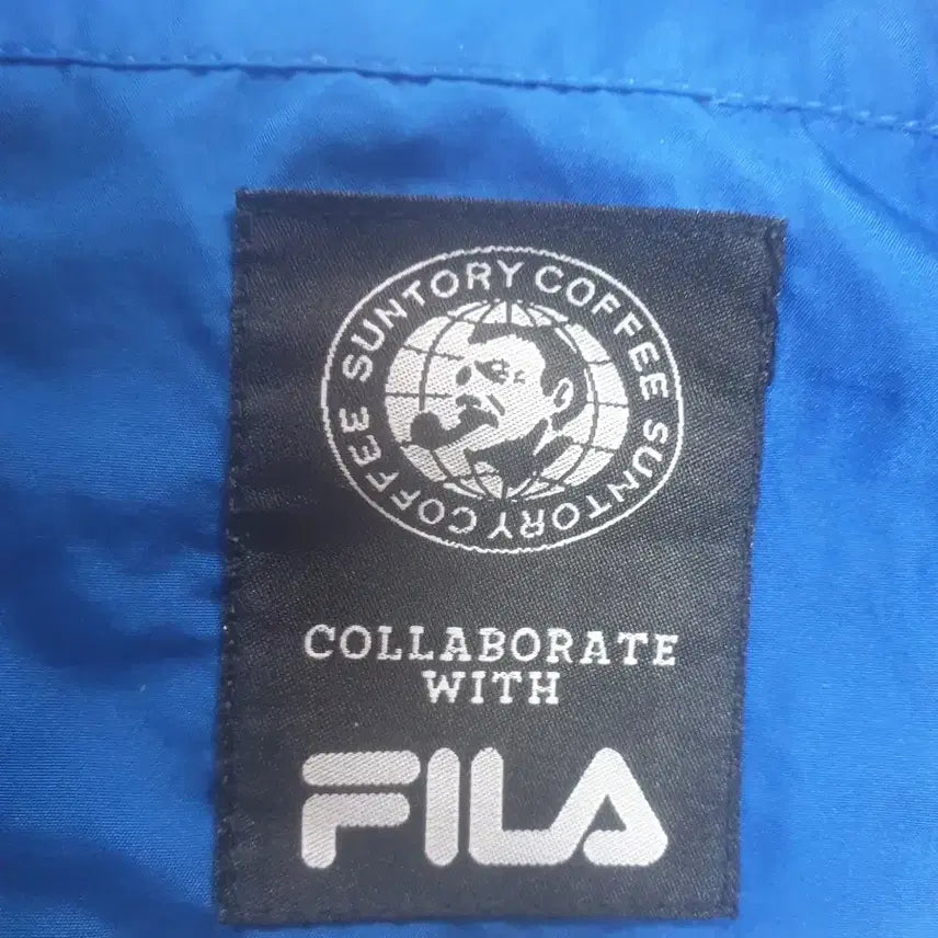 [BUNJANG] Fila x Suntory Boss Windbreaker Jacket L / 휠라 X 산토리보스 콜라보 바람막이 자켓L