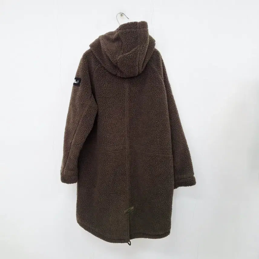 [BUNJANG] National Geographic Lapus Fleece Boucle Jumper Jacket (Khaki, Size 100) / 내셔널지오그래픽 라푸스 플리스 부클 점퍼 후리스 자켓 공용 100 카키