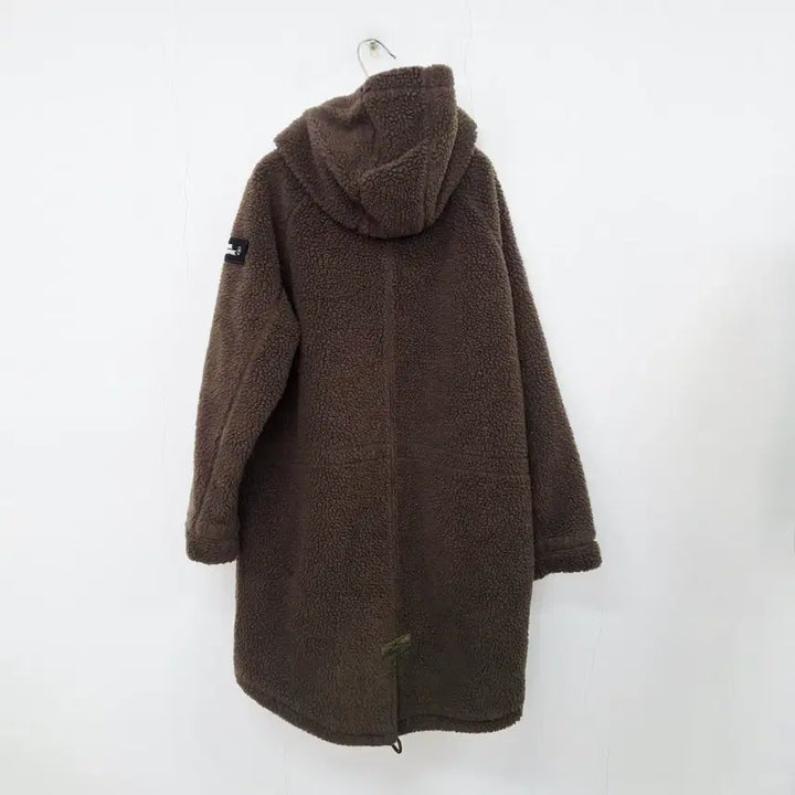 [BUNJANG] National Geographic Lapus Fleece Boucle Jumper Jacket (Khaki, Size 100) / 내셔널지오그래픽 라푸스 플리스 부클 점퍼 후리스 자켓 공용 100 카키