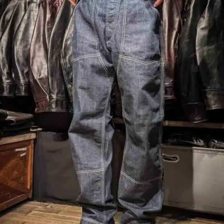 [BUNJANG] FREEWHEELERS Ironalls Denim Pants / FREEWHEELERS Ironalls denim pants