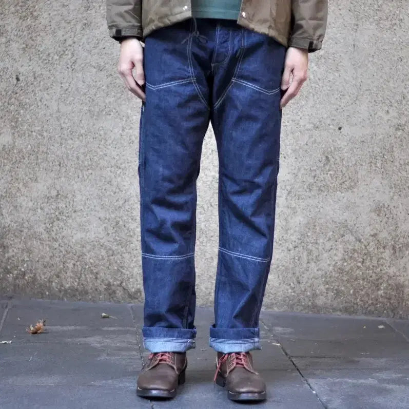 [BUNJANG] FREEWHEELERS Ironalls Denim Pants / FREEWHEELERS Ironalls denim pants