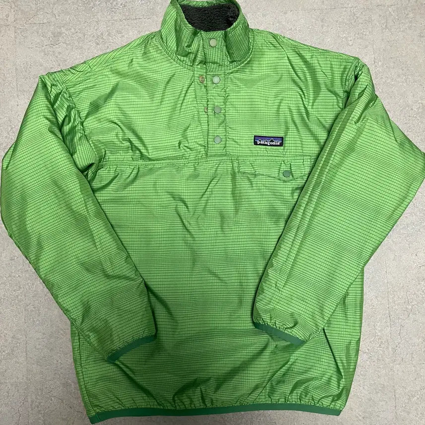 [BUNJANG] Patagonia Glissade Reversible Synchilla Jacket / 빈티지 파타고니아 글리세이드 리버시블 신칠라 올리브 그린