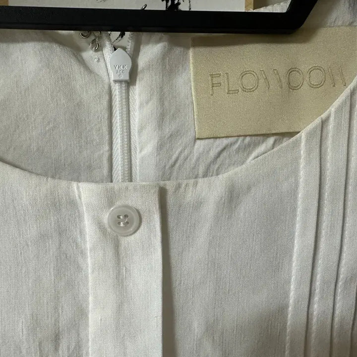 [BUNJANG] Floom Santorini White Linen Dress / 플로움 산토리니 원피스 화이트 L