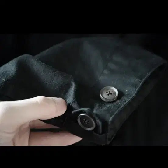 [BUNJANG] Ourselfs M-51 Mods Jacket - Black / 아워셀브스 라이트 몰스킨 m-51 모즈 자켓, 블랙, 2(105)