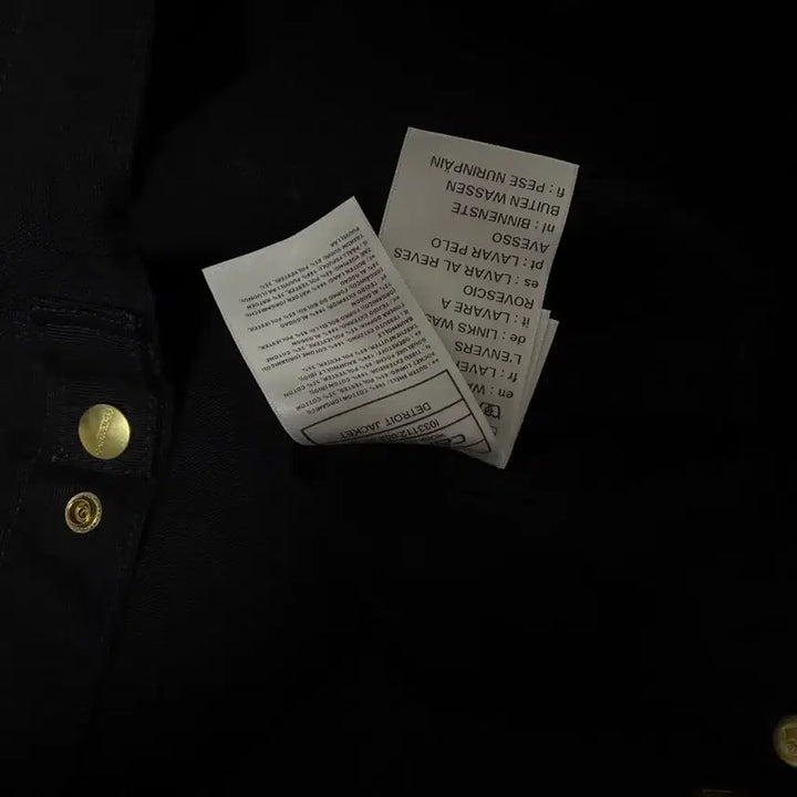 [BUNJANG] Carhartt WIP Detroit Jacket Black L / 칼하트 WIP 디트로이트 자켓 블랙 L