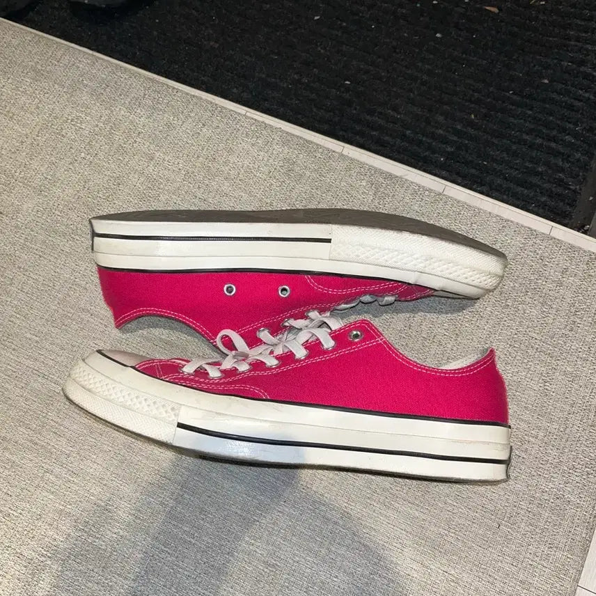 [BUNJANG] Converse Chuck 70 Low Pink Sneakers / 컨버스 척테일러 70 로우 핑크 280