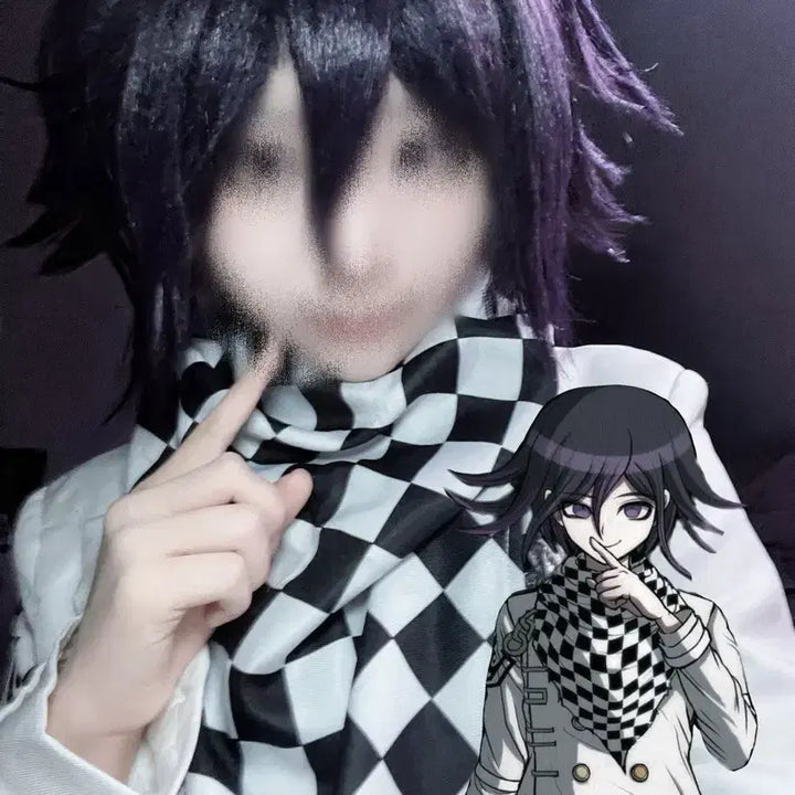 [BUNJANG] Danganronpa Kokichi Oma Full Set / 단간론파 오마 코키치 고퀄 셋팅가발포함 풀셋