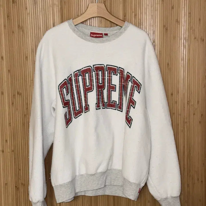 [BUNJANG] Supreme Inside Out Crewneck Sweatshirt Ash Grey M / 슈프림 인사이드 아웃 크루넥 스웻셔츠 맨투맨 애쉬 그레이 M