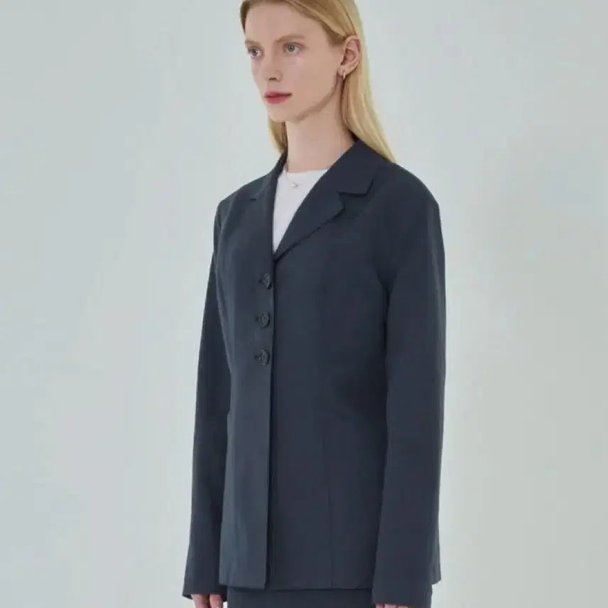 [BUNJANG] Marithe Francois Girbaud Three-Button Jacket Navy M / [새상품] 마리떼 프랑소와 저버 쓰리버튼 자켓_원가 19.9만원