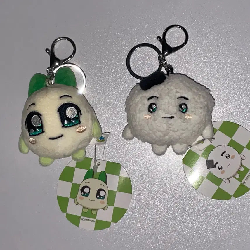 [BUNJANG] Nutrigo x Koongya Restaurantz Keyring Set / 쿵야 레스토랑즈 키링