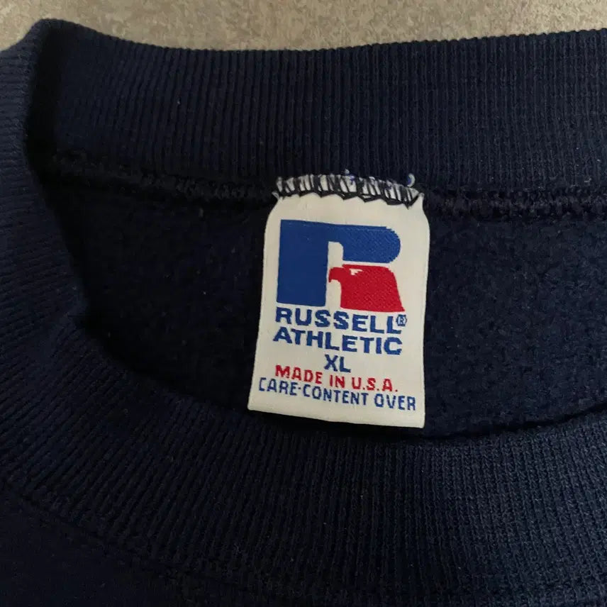 [BUNJANG] Russell Athletic 90s Sweatshirt Navy / 90s USA 러셀 RUSSELL 스웻 셔츠 맨투맨 네이비