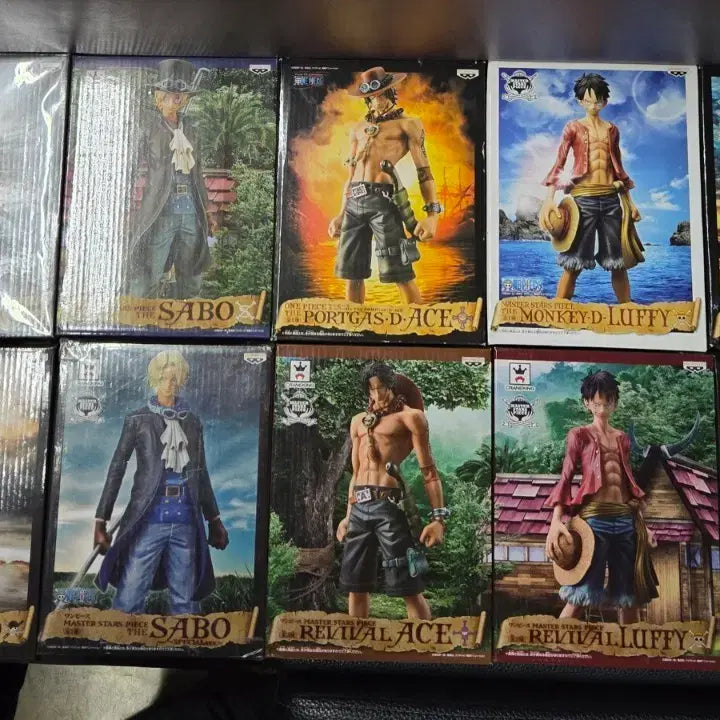 [BUNJANG] Banpresto One Piece MSP Figure Set (Zoro, Sabo, Ace, Luffy, Law) / 반프레스토 원피스 피규어 MSP 시리즈세트(조로/사보/에이스/루피/로우)