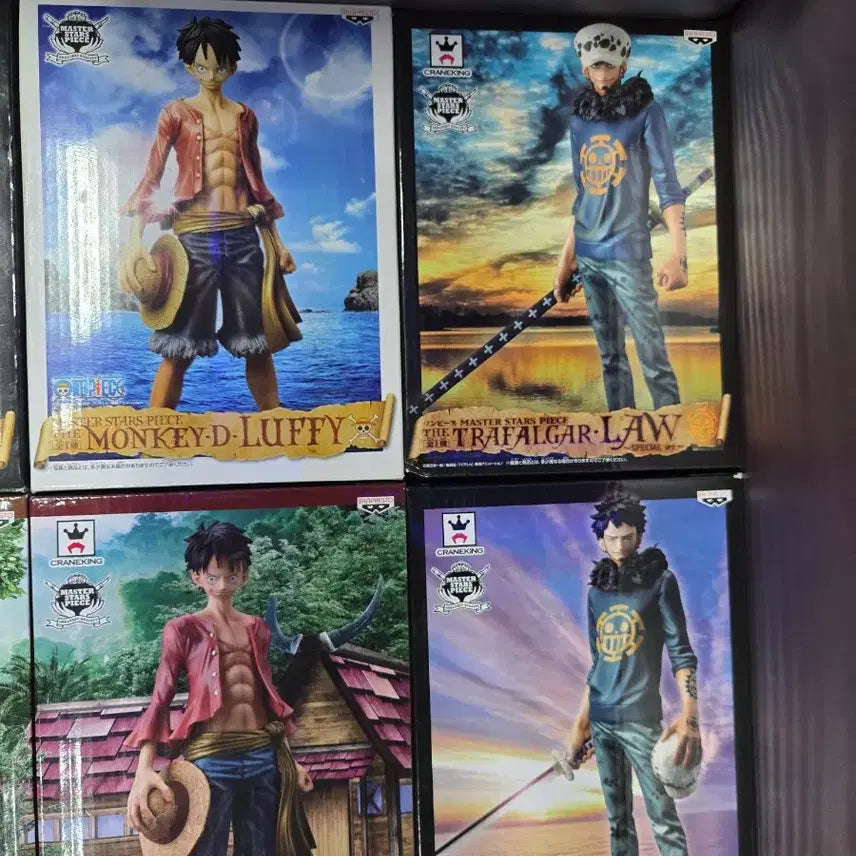 [BUNJANG] Banpresto One Piece MSP Figure Set (Zoro, Sabo, Ace, Luffy, Law) / 반프레스토 원피스 피규어 MSP 시리즈세트(조로/사보/에이스/루피/로우)