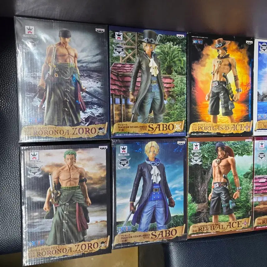 [BUNJANG] Banpresto One Piece MSP Figure Set (Zoro, Sabo, Ace, Luffy, Law) / 반프레스토 원피스 피규어 MSP 시리즈세트(조로/사보/에이스/루피/로우)