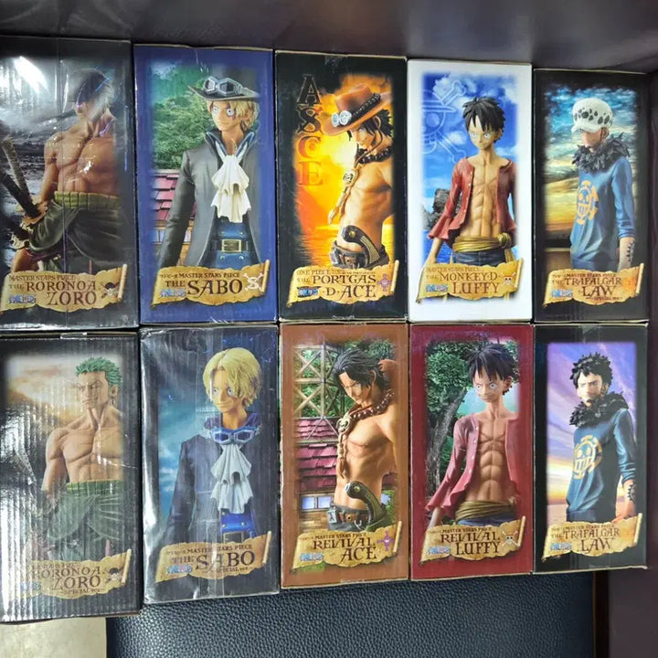 [BUNJANG] Banpresto One Piece MSP Figure Set (Zoro, Sabo, Ace, Luffy, Law) / 반프레스토 원피스 피규어 MSP 시리즈세트(조로/사보/에이스/루피/로우)