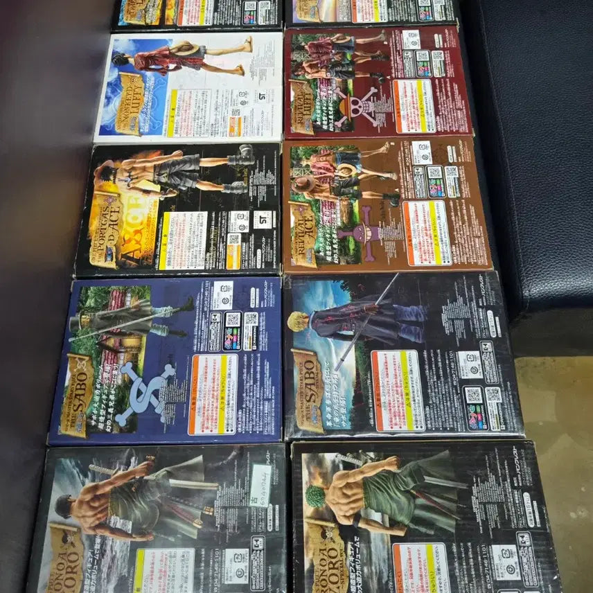 [BUNJANG] Banpresto One Piece MSP Figure Set (Zoro, Sabo, Ace, Luffy, Law) / 반프레스토 원피스 피규어 MSP 시리즈세트(조로/사보/에이스/루피/로우)