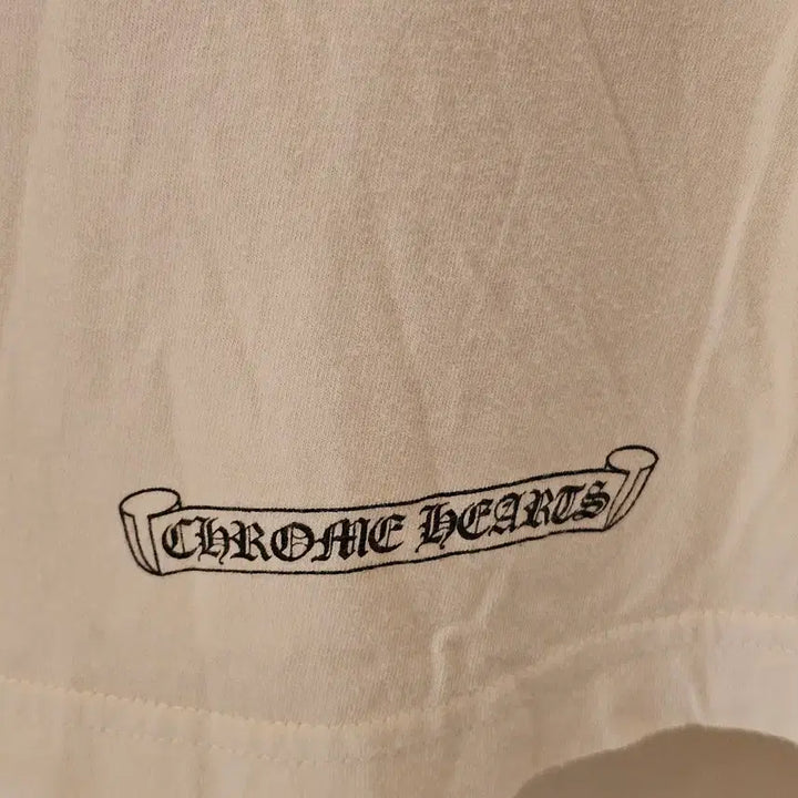 [BUNJANG] Chrome Hearts Horseshoe Lettering T-shirt White L / [정품] 크롬하츠 홀스슈 레터링 반팔 티셔츠 화이트 L