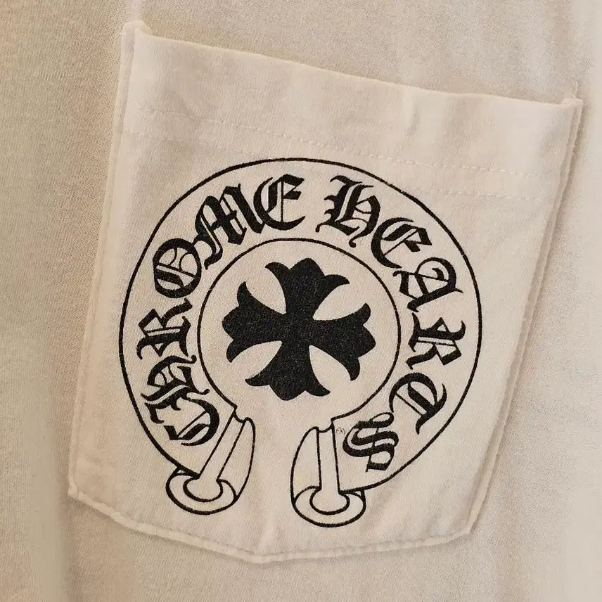 [BUNJANG] Chrome Hearts Horseshoe Lettering T-shirt White L / [정품] 크롬하츠 홀스슈 레터링 반팔 티셔츠 화이트 L