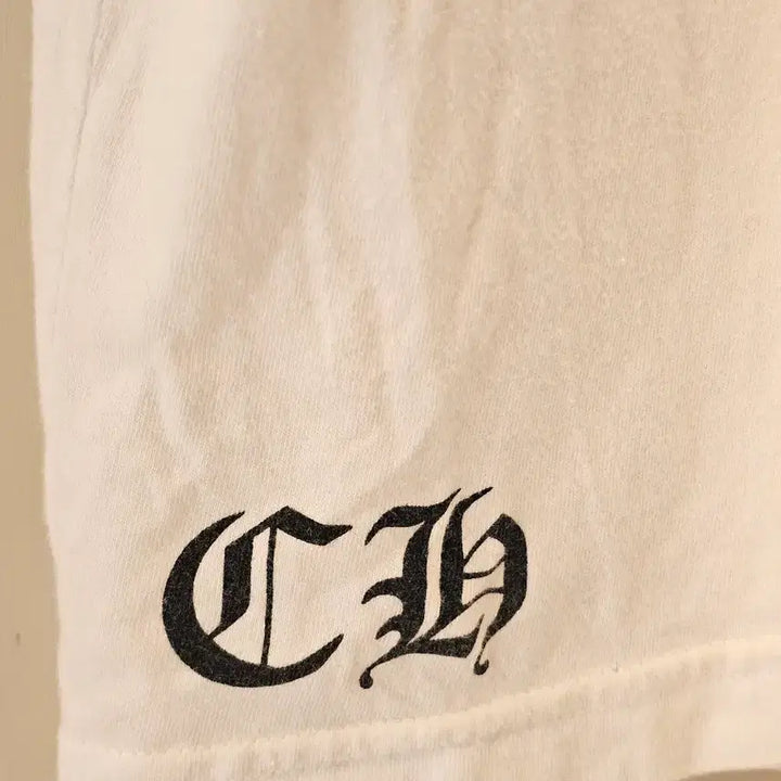 [BUNJANG] Chrome Hearts Horseshoe Lettering T-shirt White L / [정품] 크롬하츠 홀스슈 레터링 반팔 티셔츠 화이트 L
