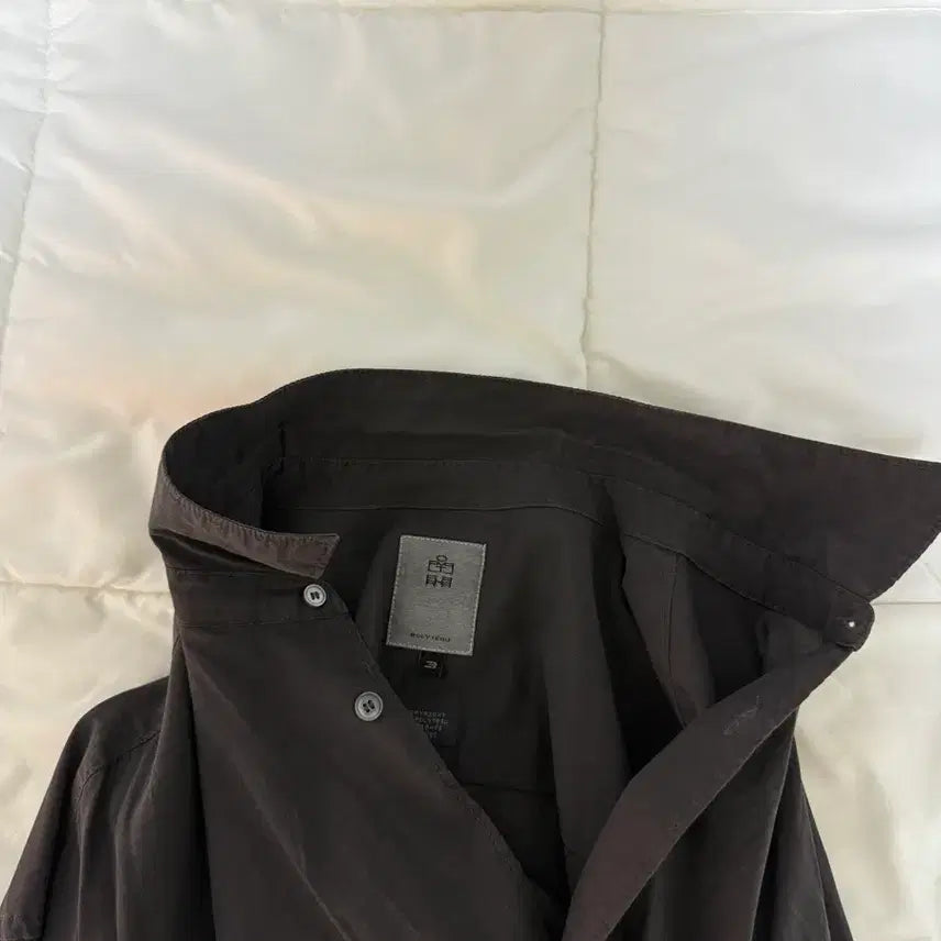 [SOLD OUT] [3]폴리테루 텐코 셔츠 다이드 딥 차콜