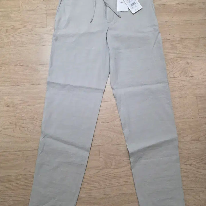 [BUNJANG] Theory Good Crunch Linen Pants - 32 inch - Light Limestone / 띠어리 굿 크런치 린넨  팬츠 32인치 라이트라임스톤 정가 46만원