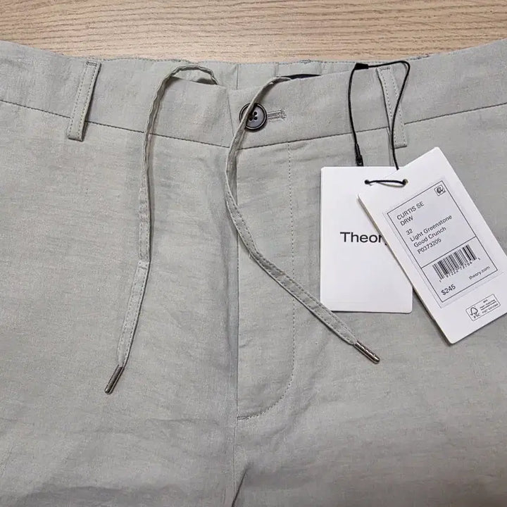[BUNJANG] Theory Good Crunch Linen Pants - 32 inch - Light Limestone / 띠어리 굿 크런치 린넨  팬츠 32인치 라이트라임스톤 정가 46만원