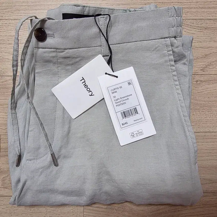[BUNJANG] Theory Good Crunch Linen Pants - 32 inch - Light Limestone / 띠어리 굿 크런치 린넨  팬츠 32인치 라이트라임스톤 정가 46만원