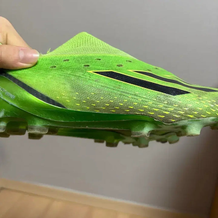 [BUNJANG] Adidas Speedportal Green FG Soccer Cleats / 스피드포탈 아디다스 그린 FG 265 축구화