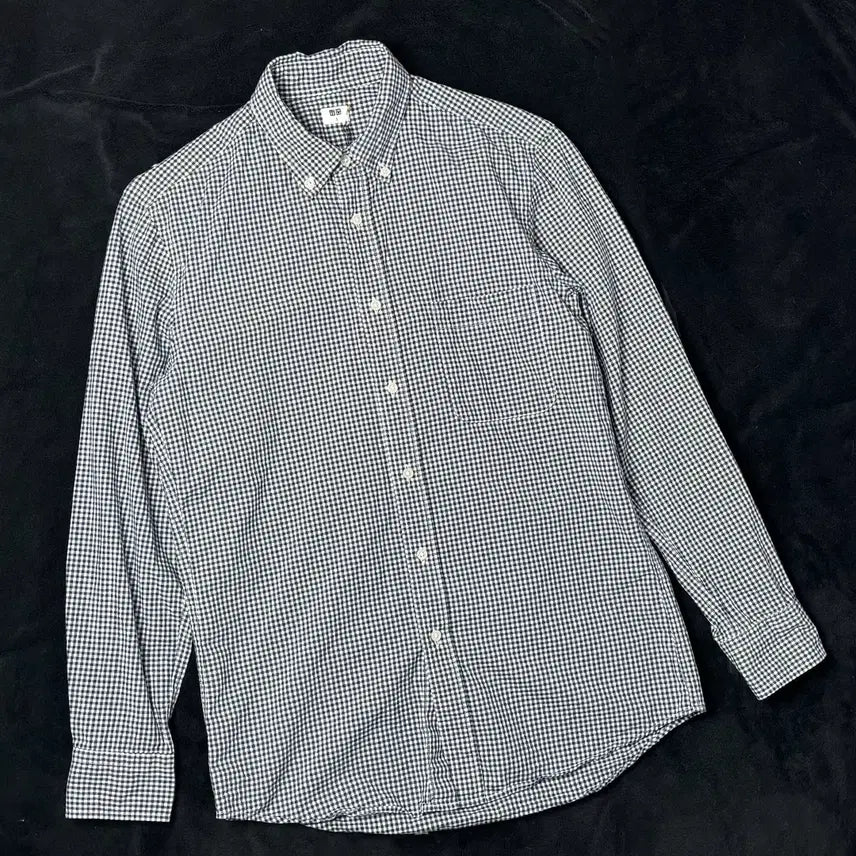 [BUNJANG] Uniqlo Vintage Checkered Shirt / 일본빈티지 유니클로 잔체크 셔츠