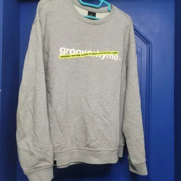 [BUNJANG] Grooverhyme Crewneck Sweatshirt / Grooverhyme 맨투맨 L